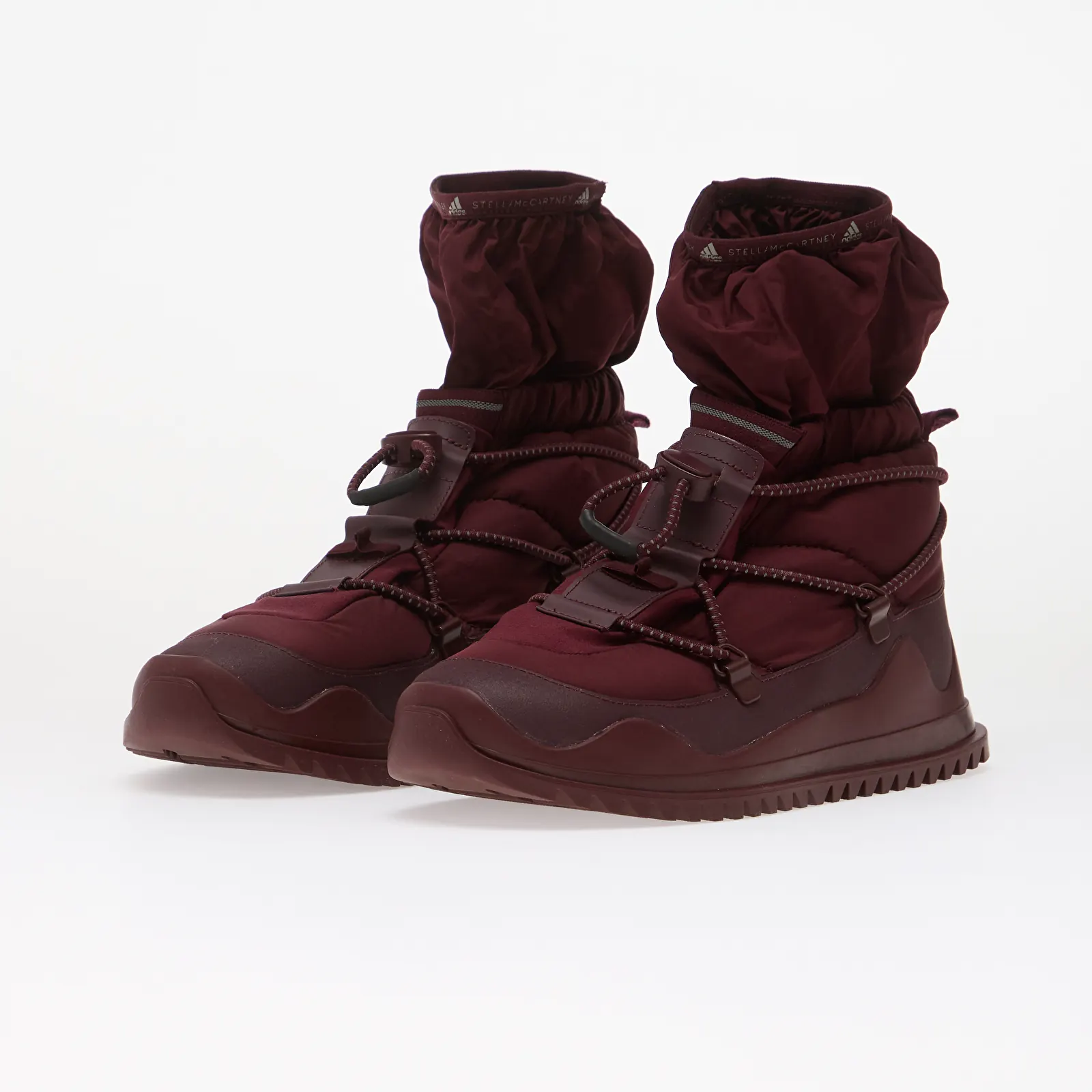 Dámske topánky a tenisky adidas by Stella McCartney Winterboot COLD.RDY Maroon/ Maroon/ Maroon