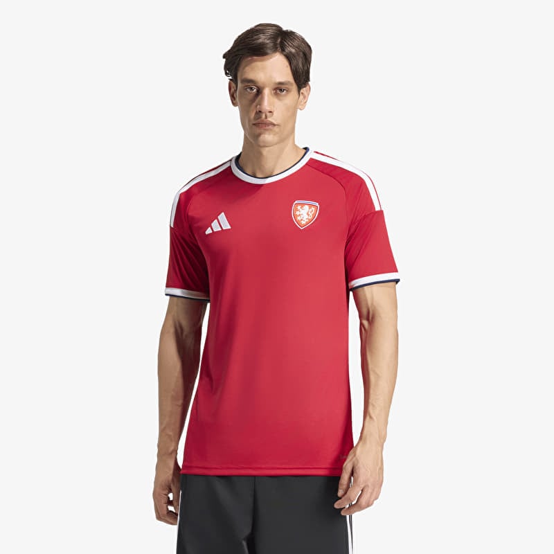 adidas Czechia FAČR Home Jersey Team Power Red 2/ Team Navy Blue 2/ White