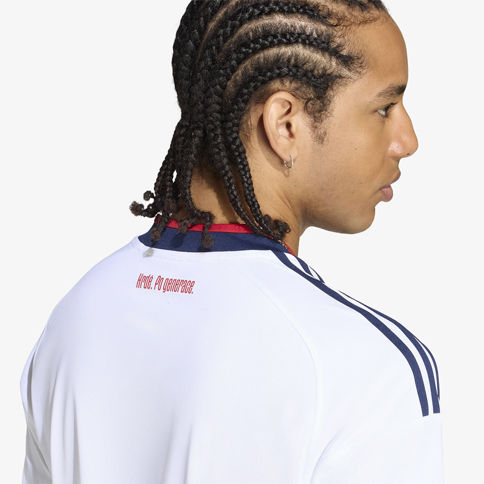 Jerseys adidas Czechia FAČR Away Jersey White/ Team Navy Blue 2/ Team Power Red 2
