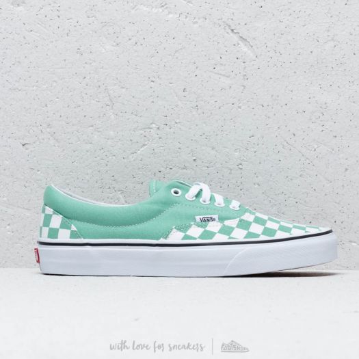 Herren Sneaker und Schuhe Vans Era (Checkerboard) Neptune Green