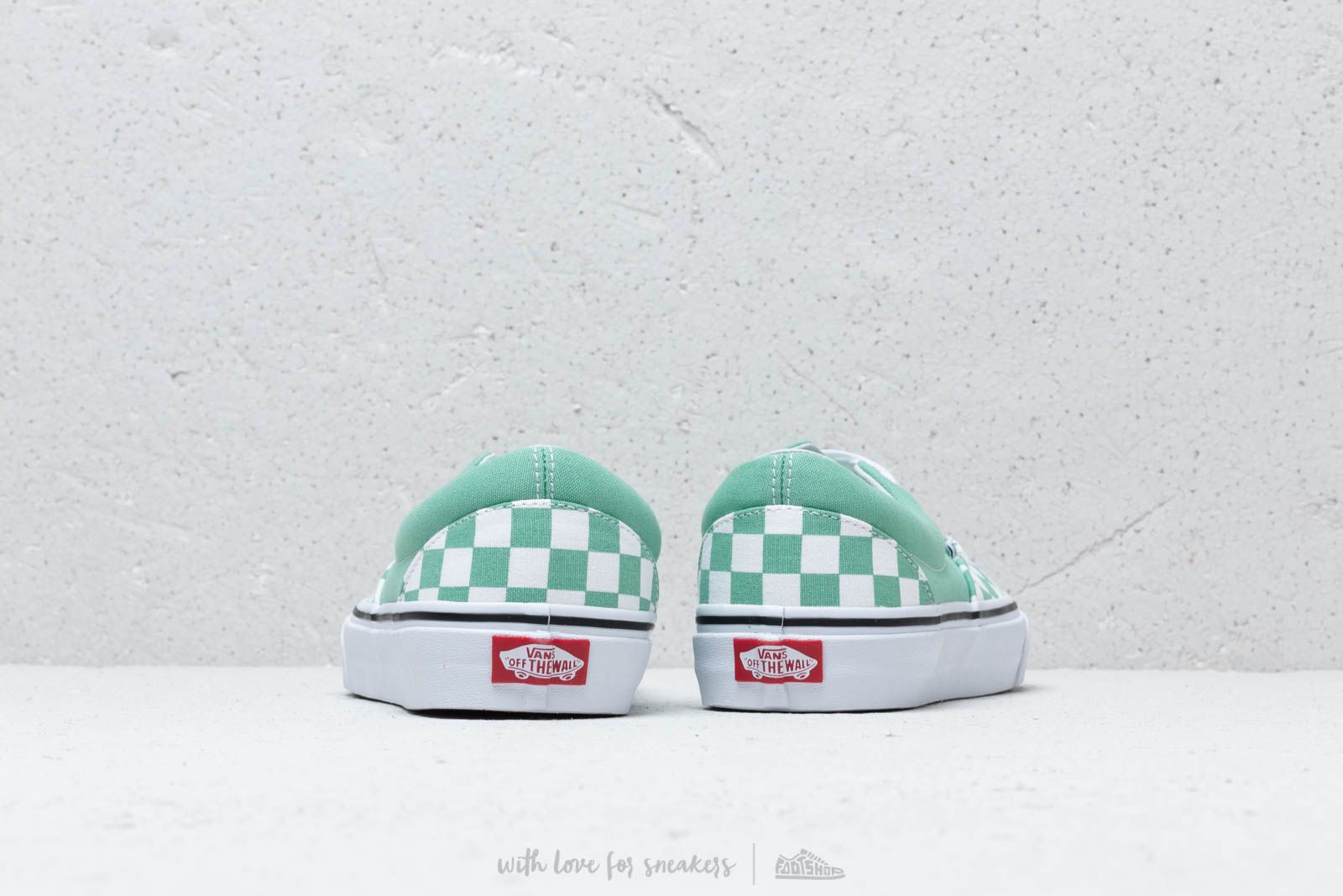 Vans checkerboard mint 2025