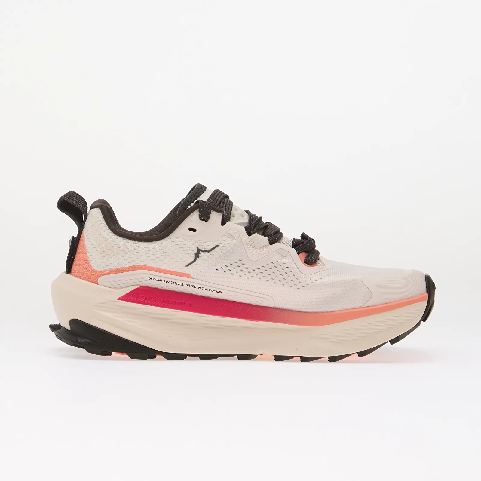 Chaussures et baskets femme Altra W Olympus 7 Coconut Cream/ Pink Glow/ Desert Flower