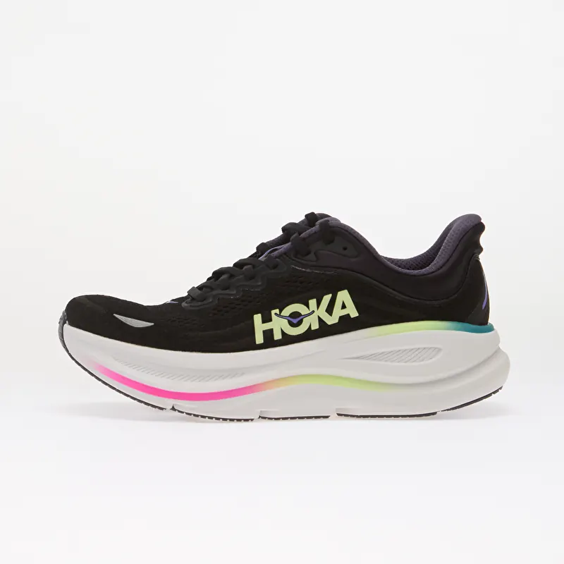 Hoka® M Bondi 9 Black/ Neon Yuzu