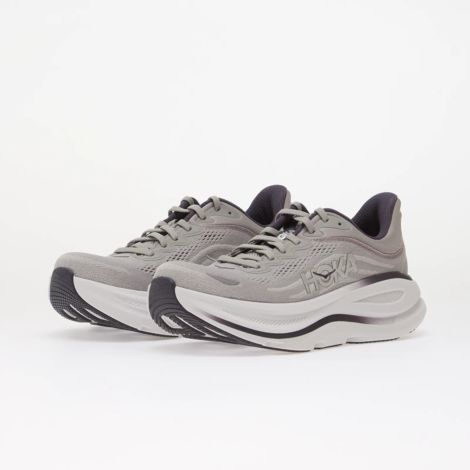 Herren Sneaker und Schuhe Hoka® M Bondi 9 Stellar Grey/ Squid Ink