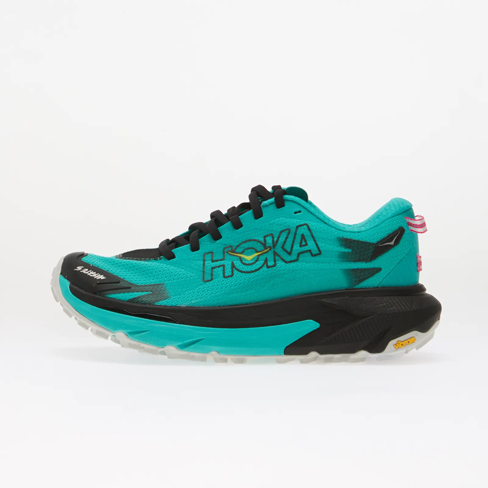 Încălțăminte și sneakerși pentru femei Hoka® W Mafate 5 Black/ Electric Aqua
