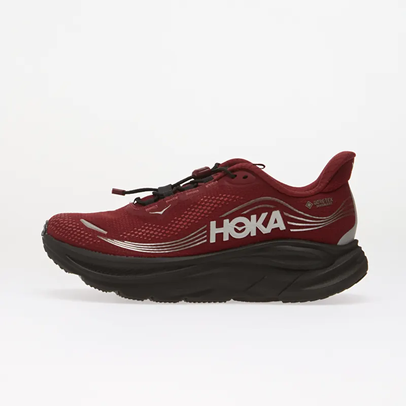 Hoka® M Clifton 11 GTX Varsity Burgundy/ Carbon Black