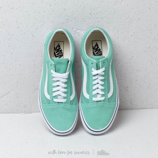 Men s shoes Vans Old Skool Neptune Green True White Footshop