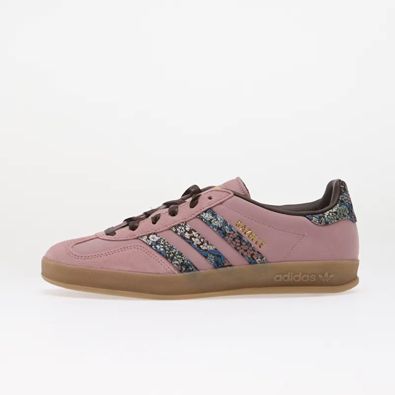 adidas x Liberty London Gazelle Indoor Magic Mauve/ Aurora Coffee/ Gum5