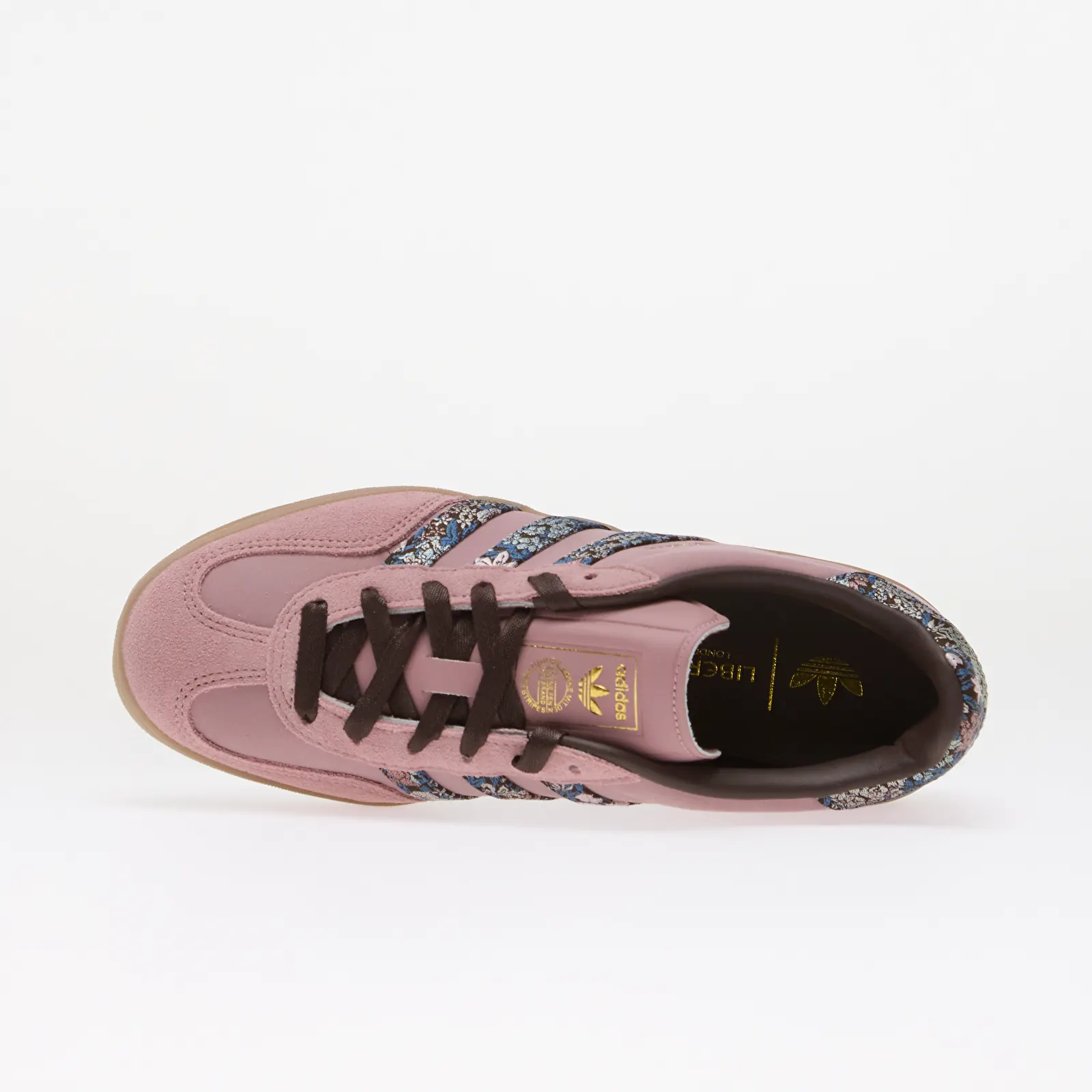 Жіноче взуття adidas x Liberty London Gazelle Indoor Magic Mauve/ Aurora Coffee/ Gum5