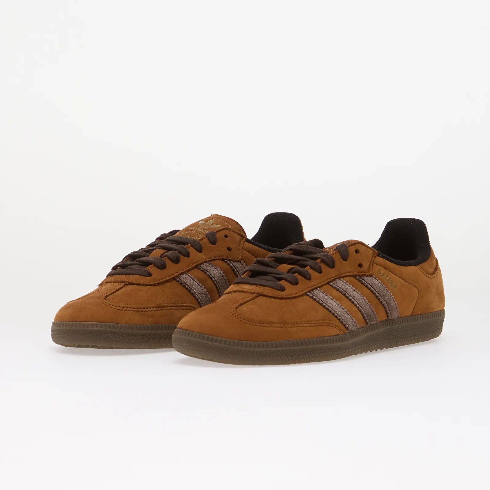 Încălțăminte și sneakerși pentru bărbați adidas Samba OG Dusky Bronze/ Aurora Coffee/ GUM5