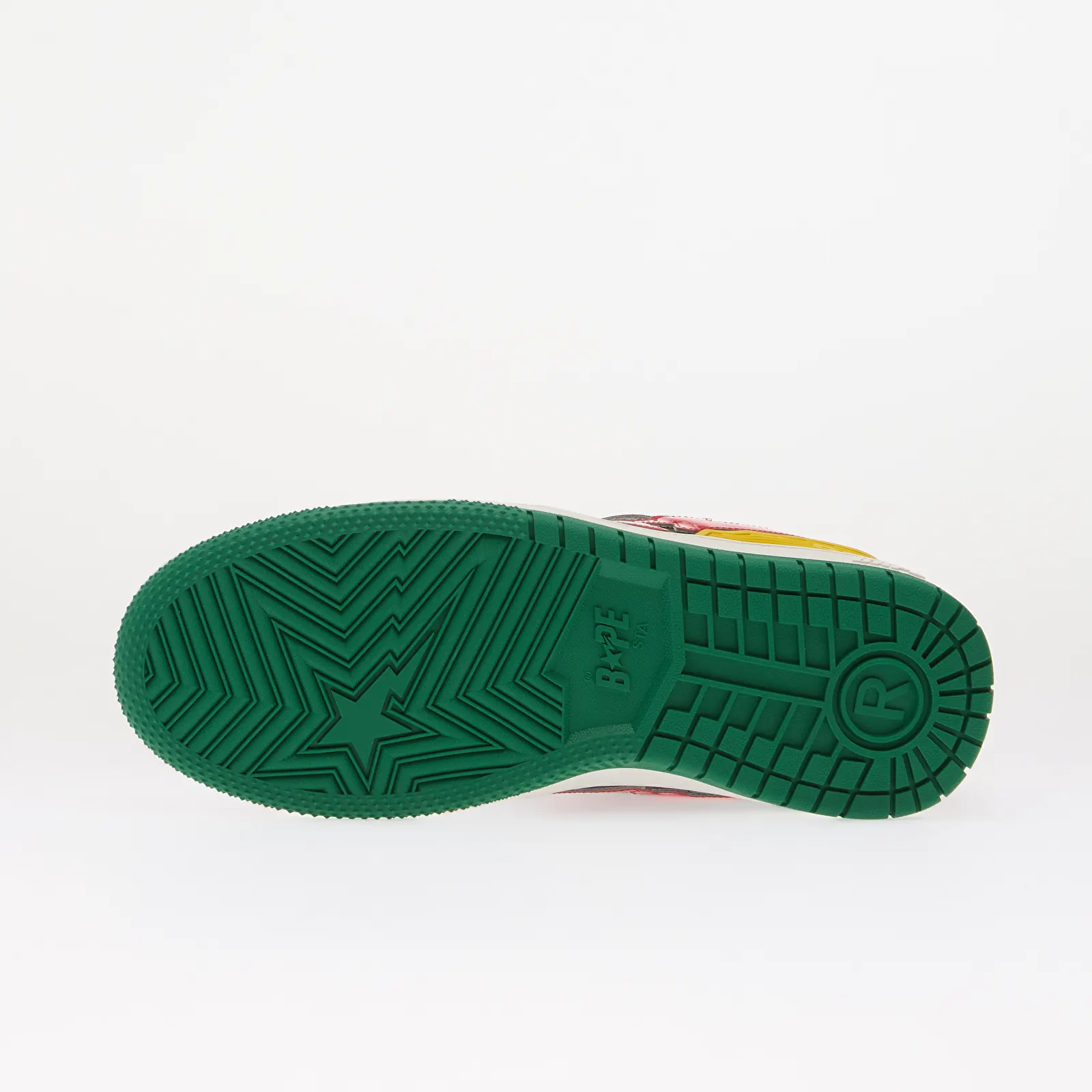 Men's sneakers A Bathing Ape Sk8 Sta 2 Green