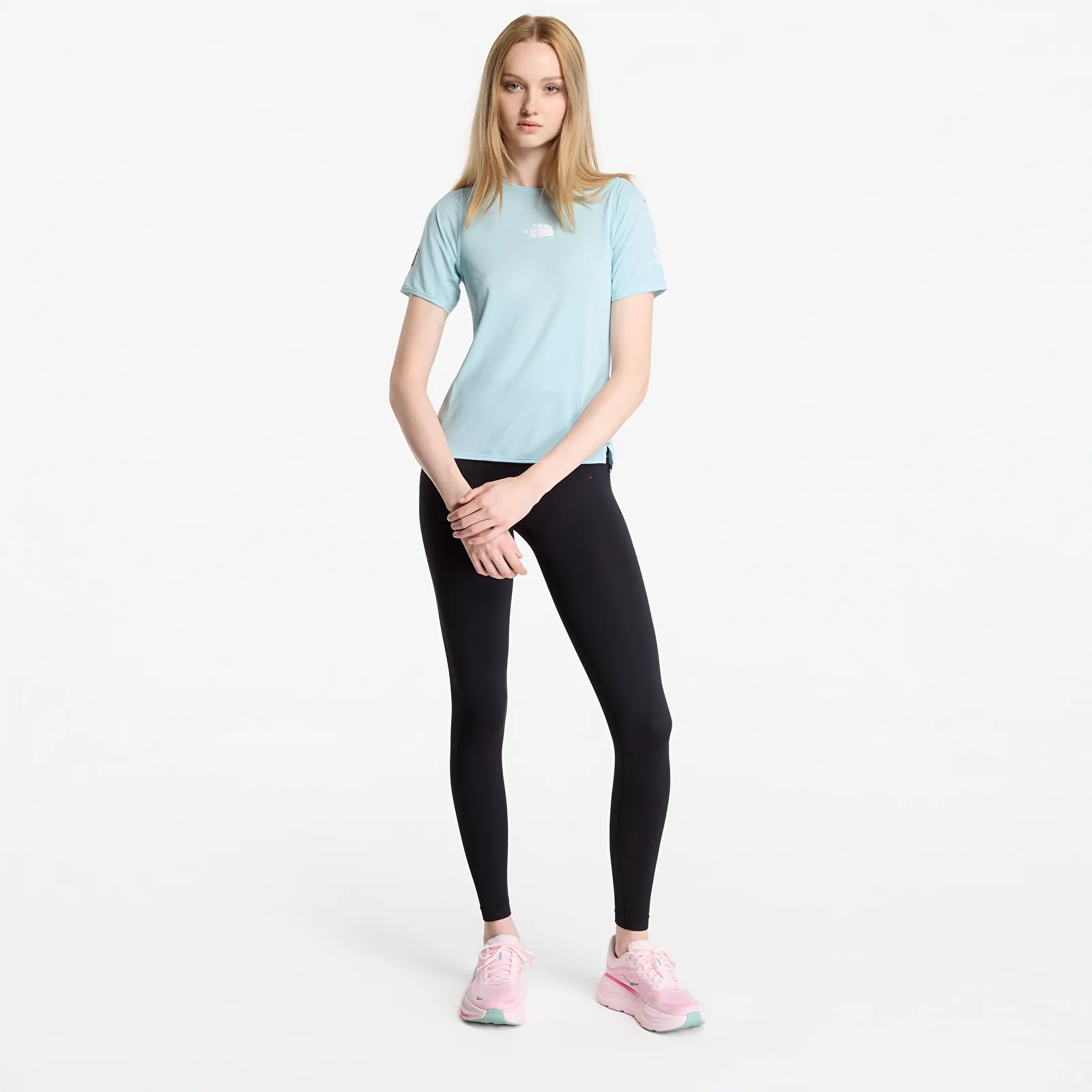 T-skjorter The North Face Summit High Trail SS Tee Canal Blue