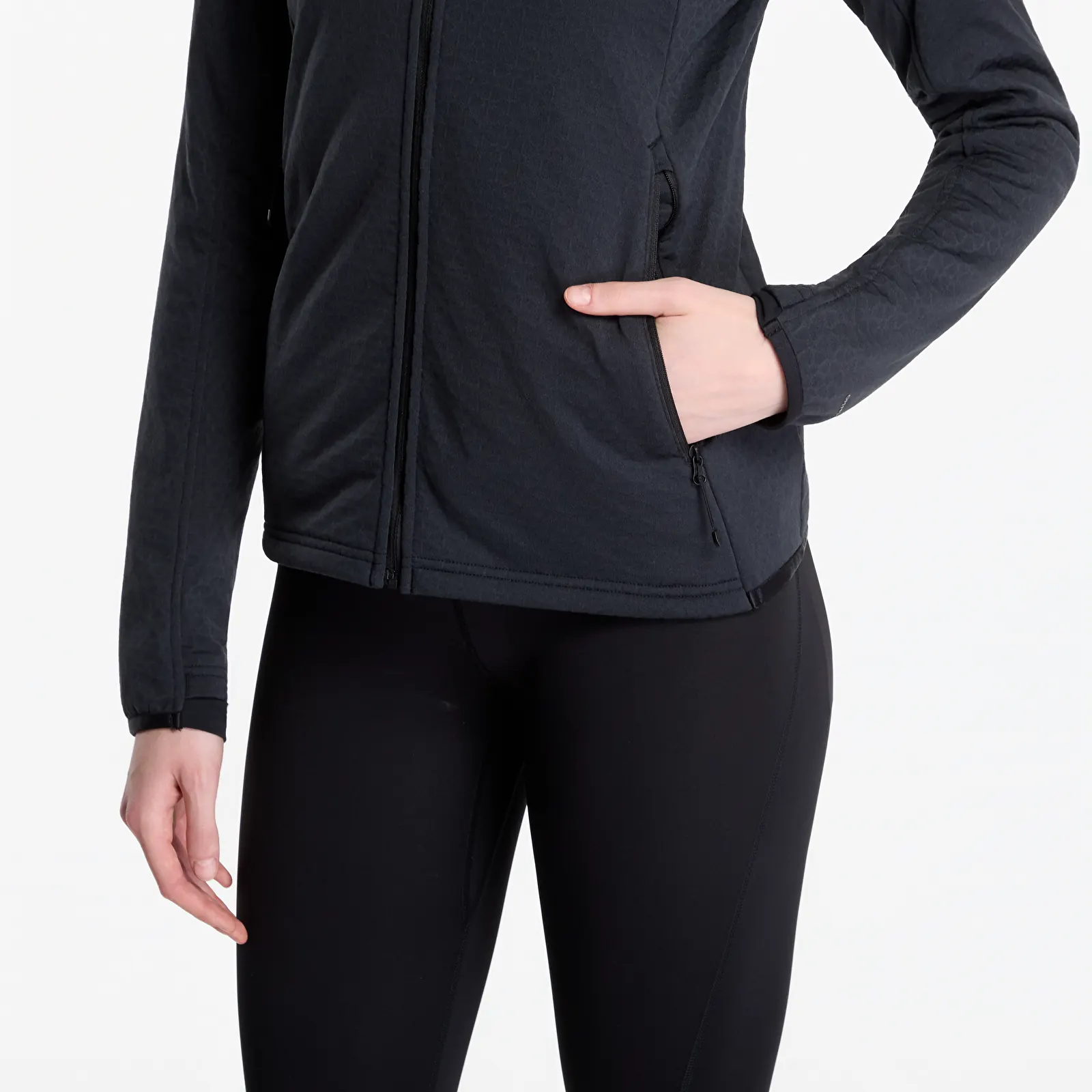 Mikiny Columbia Arctic Crest™ II Hooded Full Zip Black