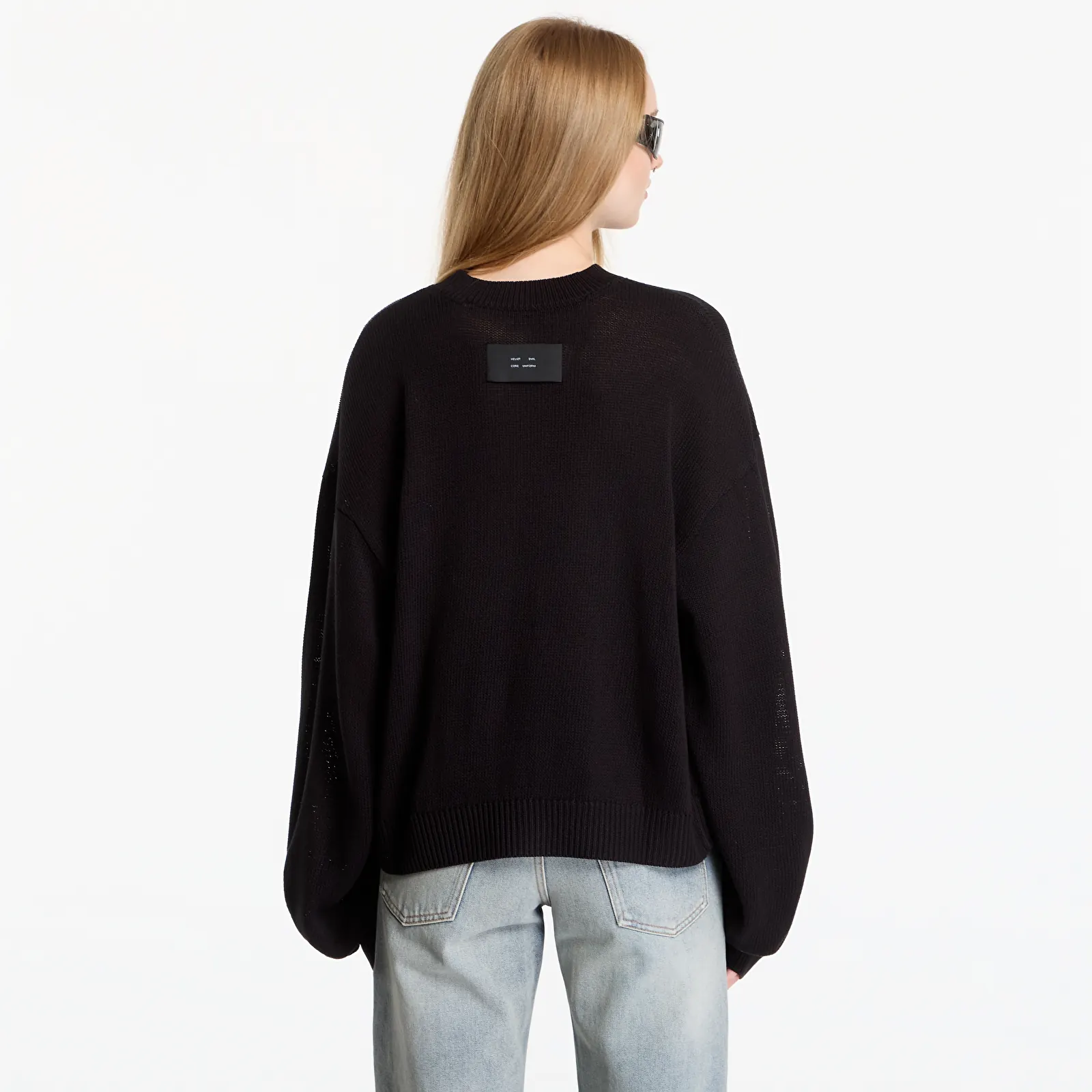 Pulóverek Heliot Emil Uniform Knit UNISEX Black