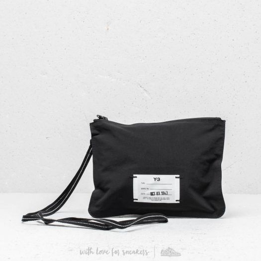 Y3 shop pouch bag