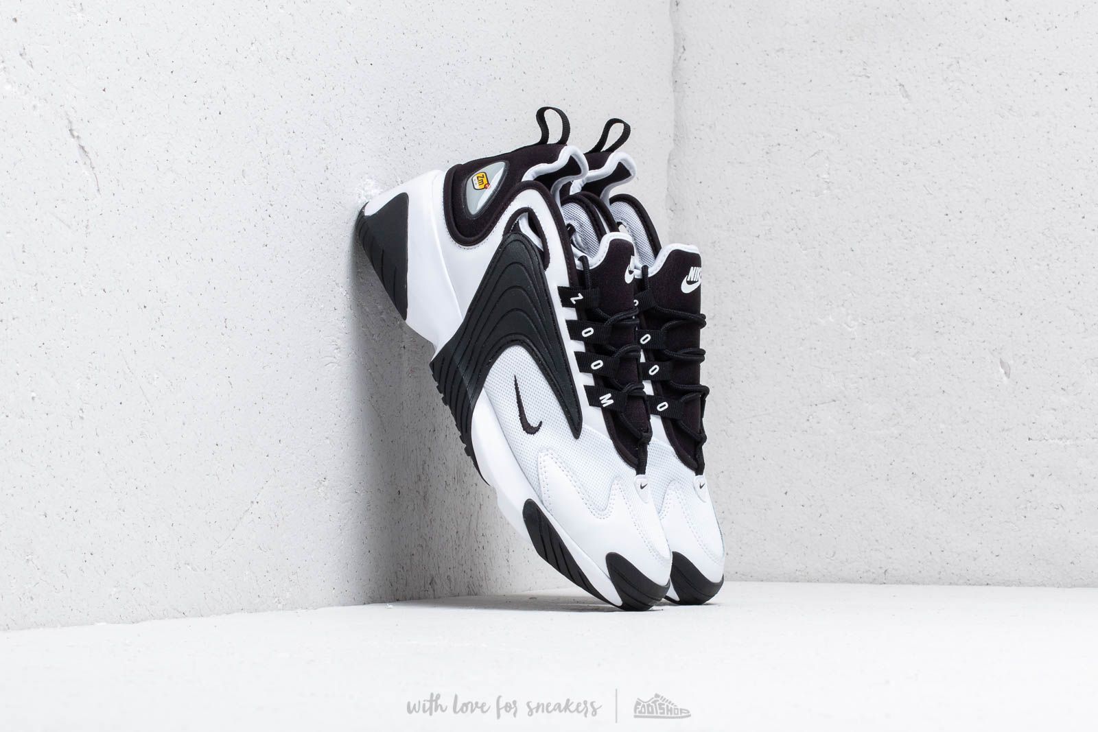 Herren Sneaker und Schuhe Nike Zoom 2K White/ Black