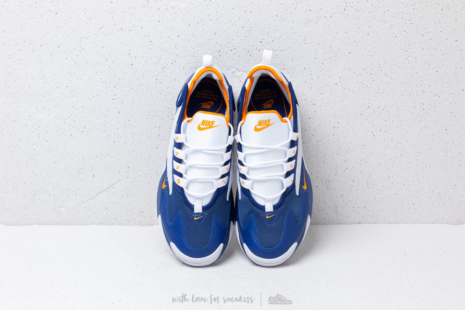 Men s shoes Nike Zoom 2K Deep Royal Blue Orange Peel White Footshop