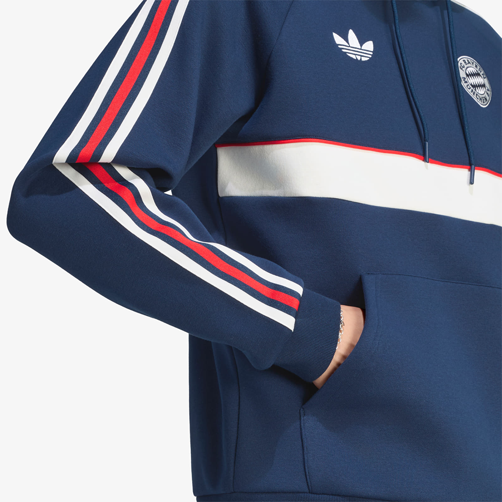 Hoodies and sweatshirts  adidas FC Bayern Muenchen OG Hoodie Night Indigo/ Core White