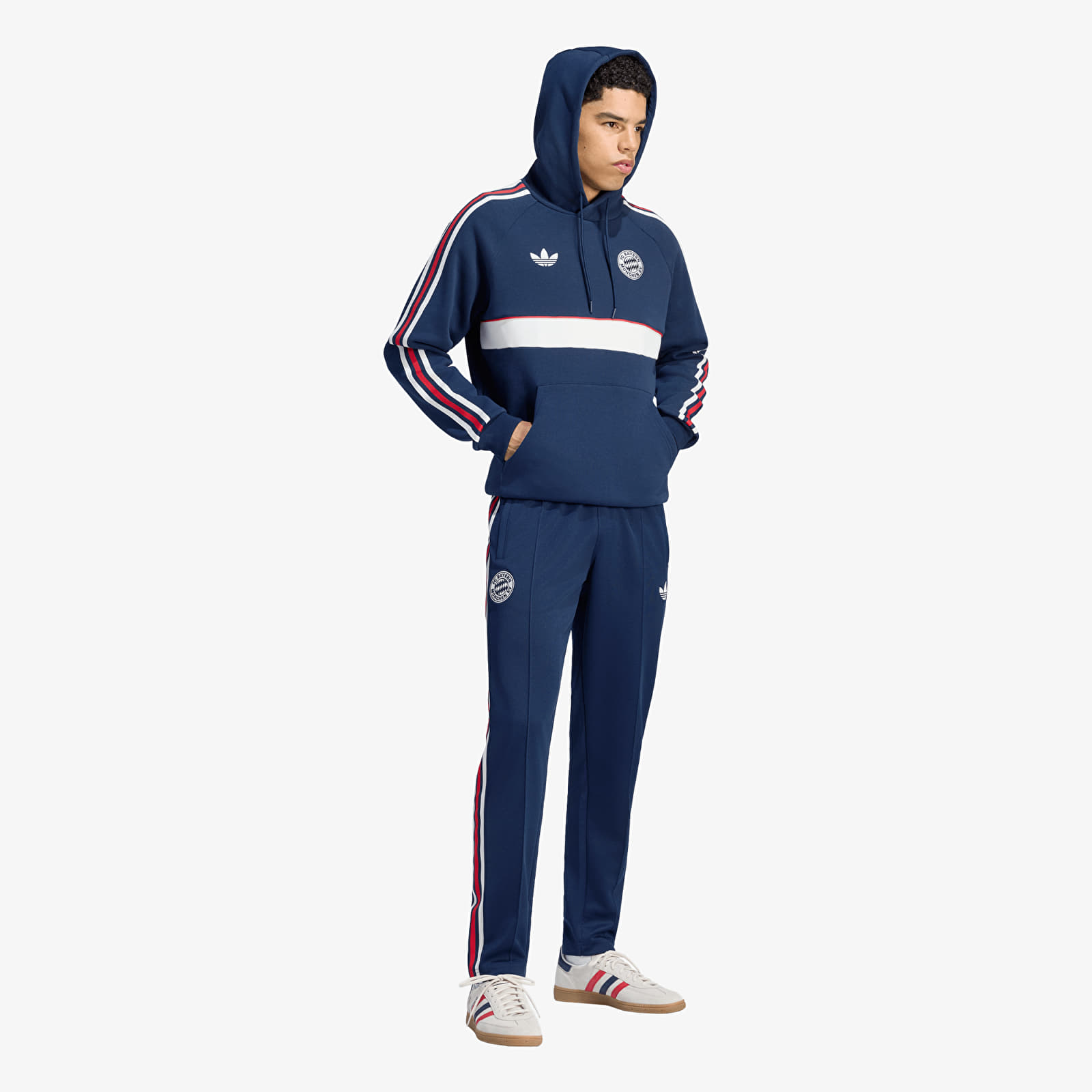 Hoodies and sweatshirts  adidas FC Bayern Muenchen OG Hoodie Night Indigo/ Core White