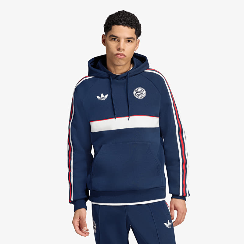 Sweatshirt adidas FC Bayern Muenchen OG Hoodie Night Indigo/ Core White