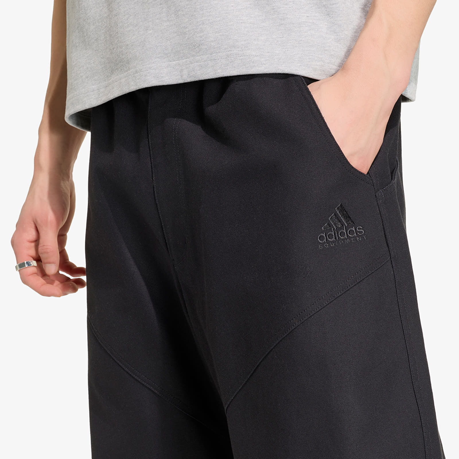 Pantaloni adidas Equipment Canvas Pant Black