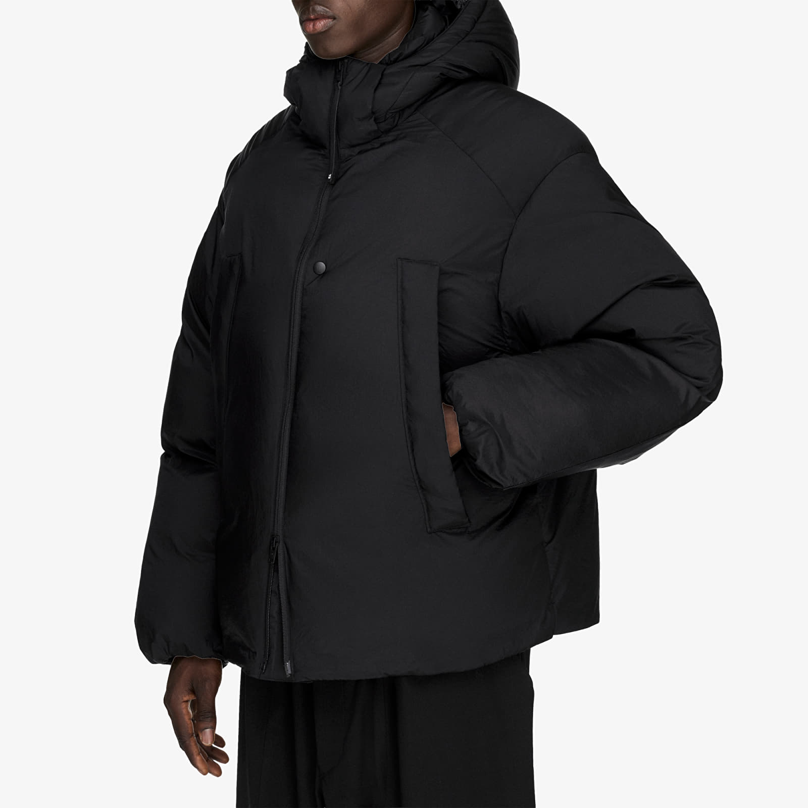 Puffer jackets Y-3 Hooded Puffer Jacket Black