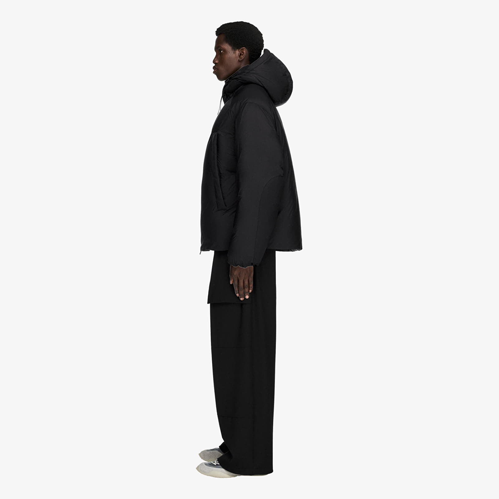 Puffer jackets Y-3 Hooded Puffer Jacket Black
