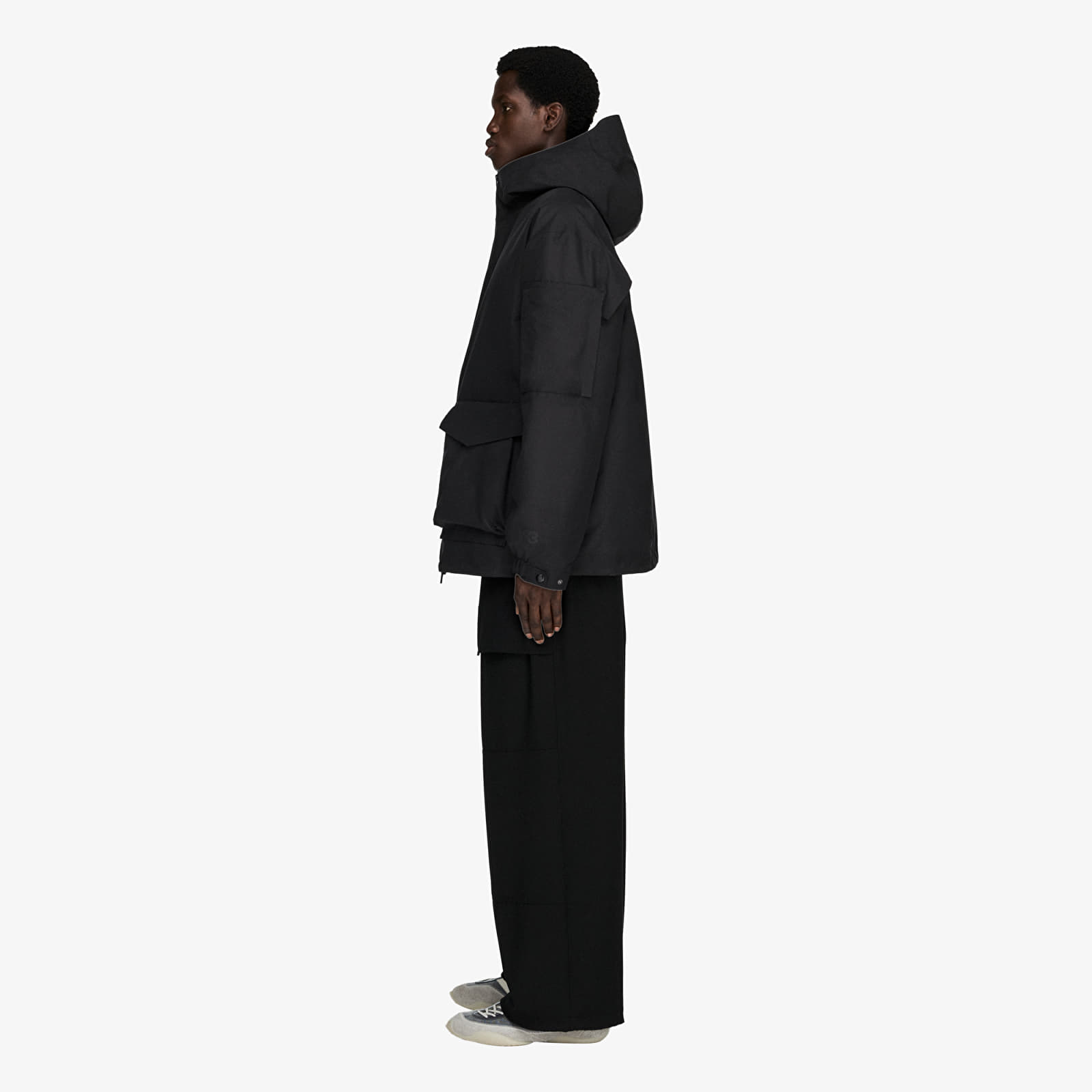 Geci parka Y-3 GTX Padded Hooded Jacket UNISEX Black