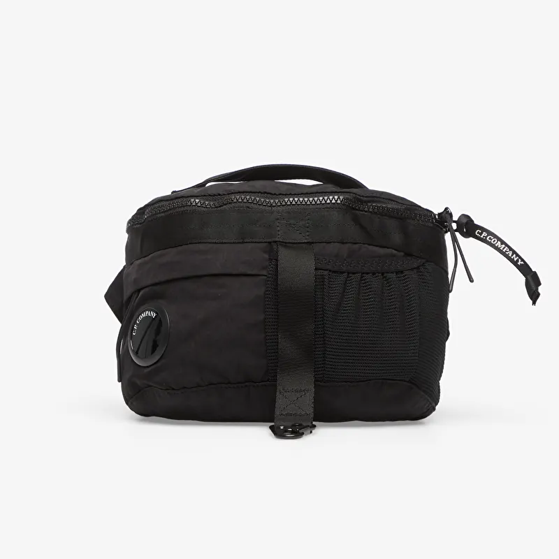 C.P. Company Nylon B Lens Mini Waist Bag Black