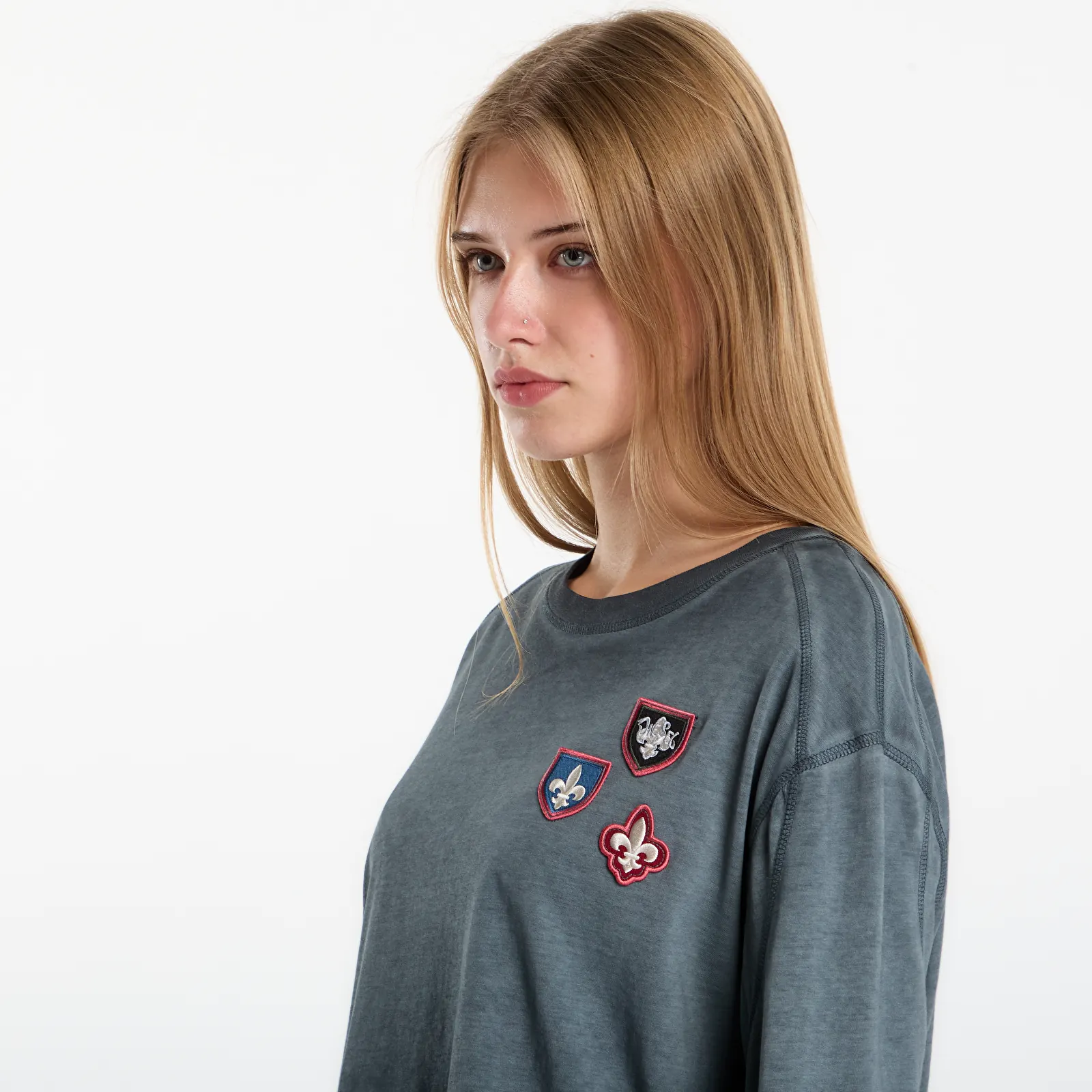 Dámske tričká Diesel T-Bawye-Ls T-Shirt Urban Chic