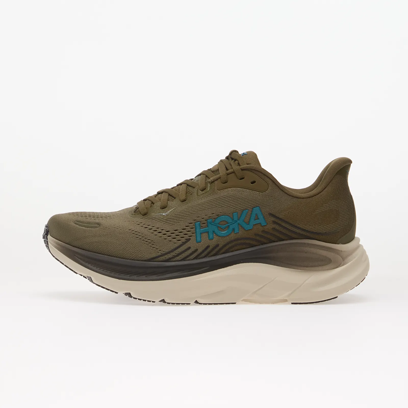 Sapatos de homem Hoka® M Clifton 11 Antique Olive/ River Rock Grey