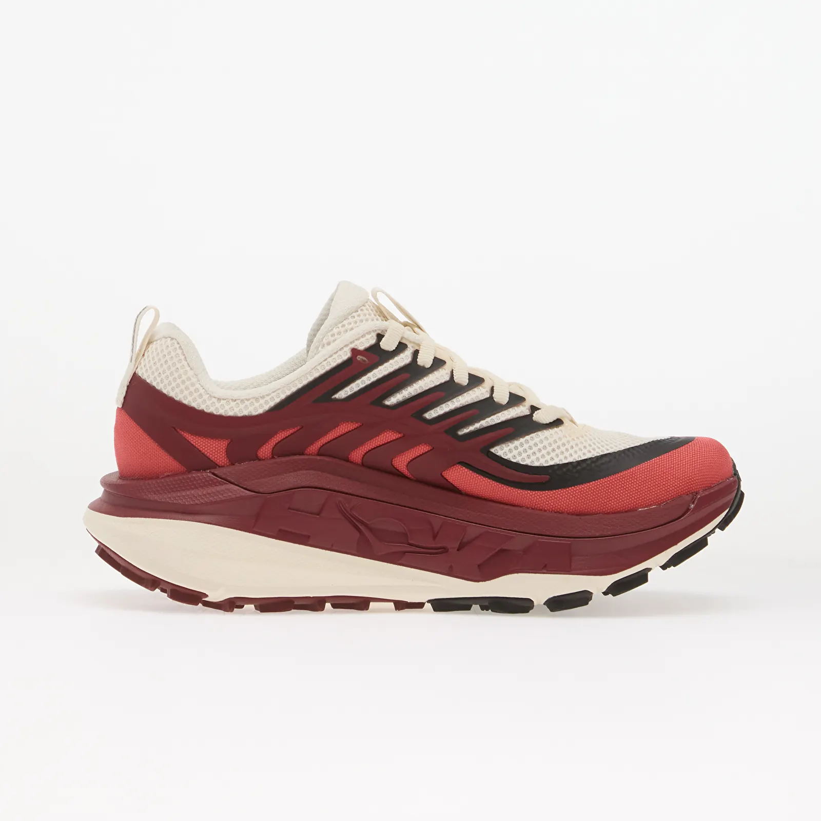 Zapatillas mujer Hoka® W Stinson 8 Alabaster/ Varsity Burgundy
