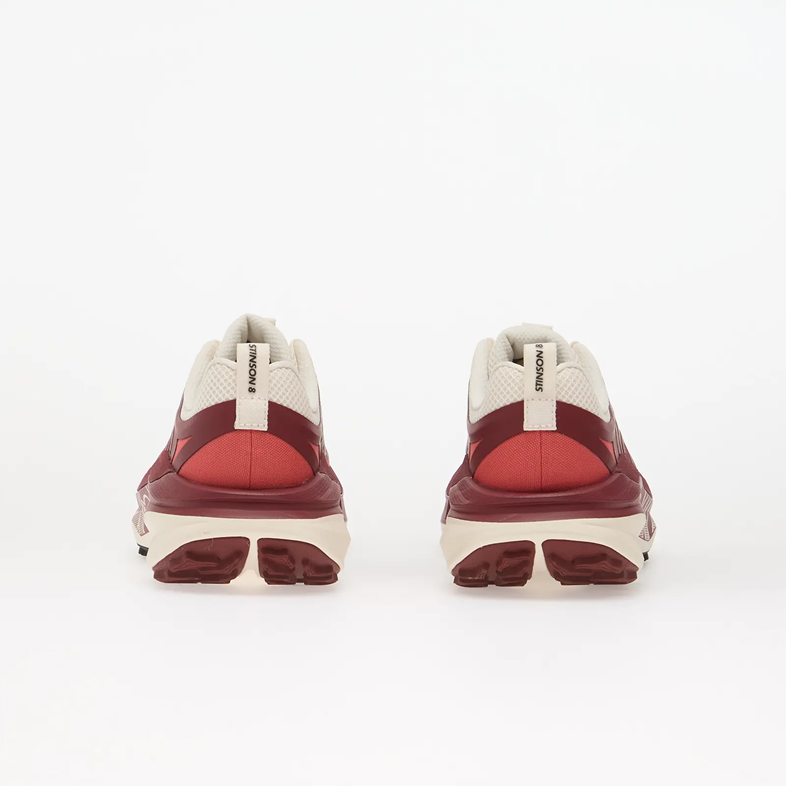 Zapatillas mujer Hoka® W Stinson 8 Alabaster/ Varsity Burgundy