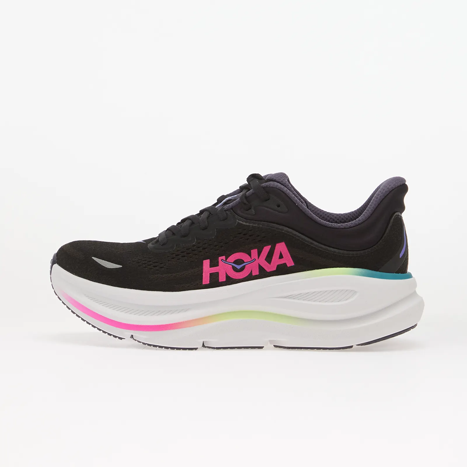 Chaussures et baskets femme Hoka® W Bondi 9 Black/ Neon Dragonfruit