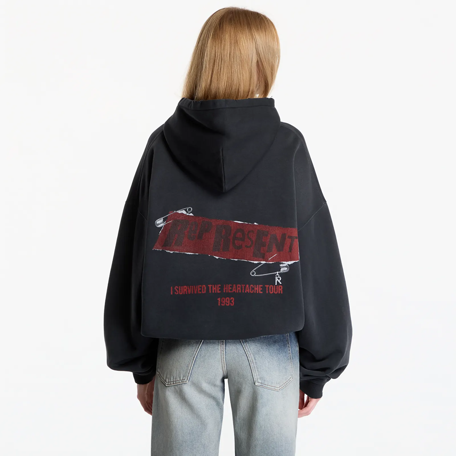 Sweatshirts Represent Ransom Hoodie UNISEX Vintage Black
