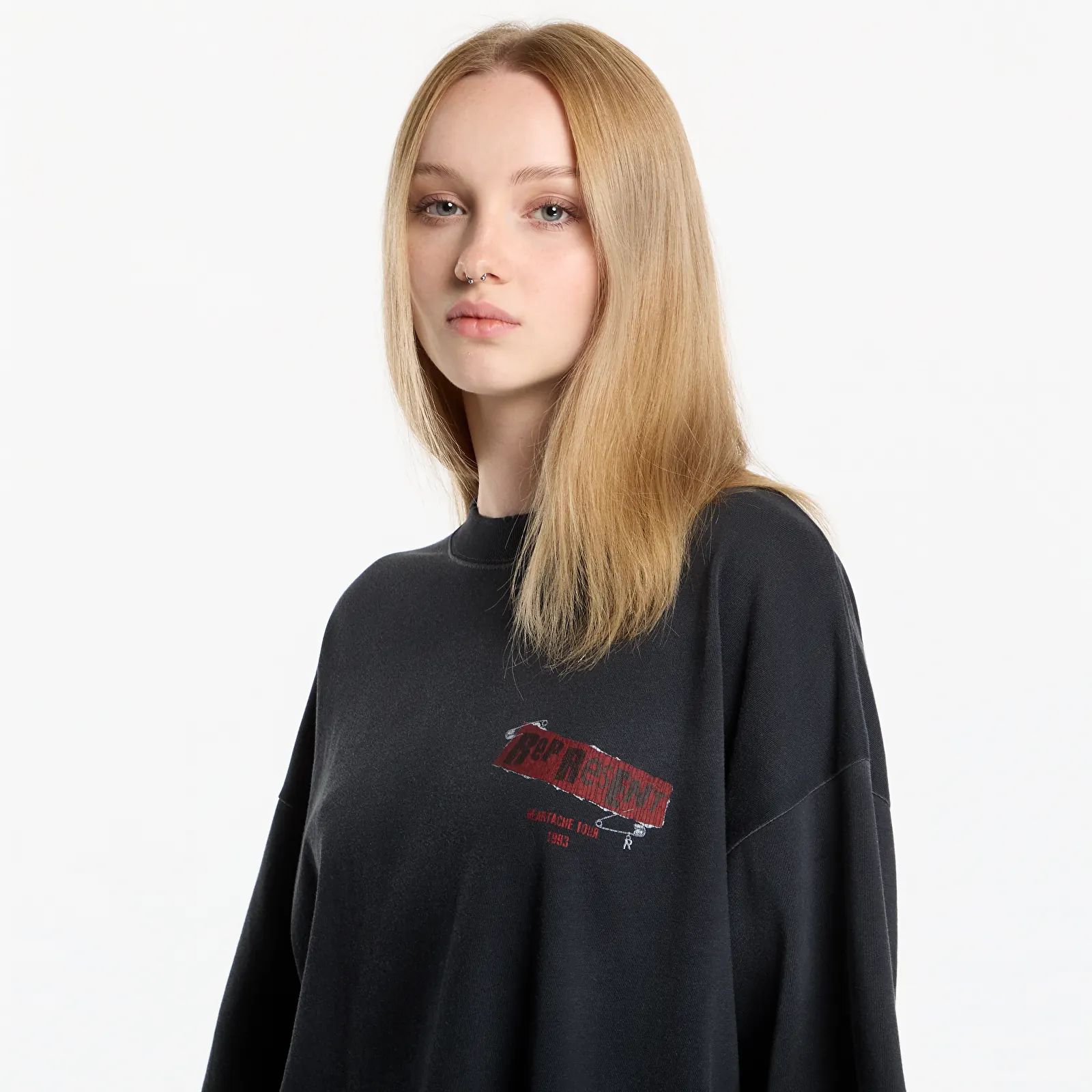 Tricouri  Represent Ransom T-Shirt UNISEX Vintage Black