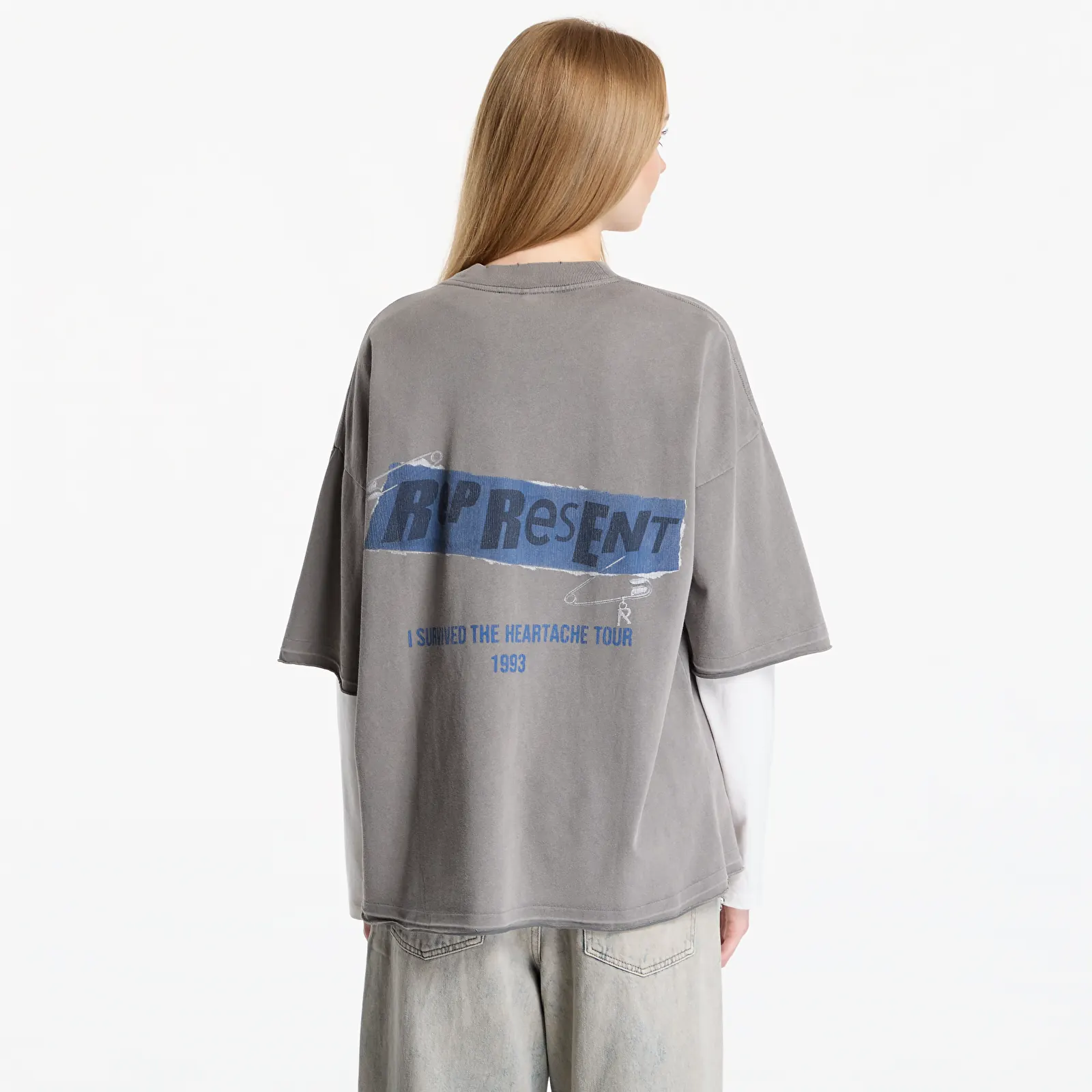 T-shirts Represent Ransom T-Shirt UNISEX Oxidised Grey