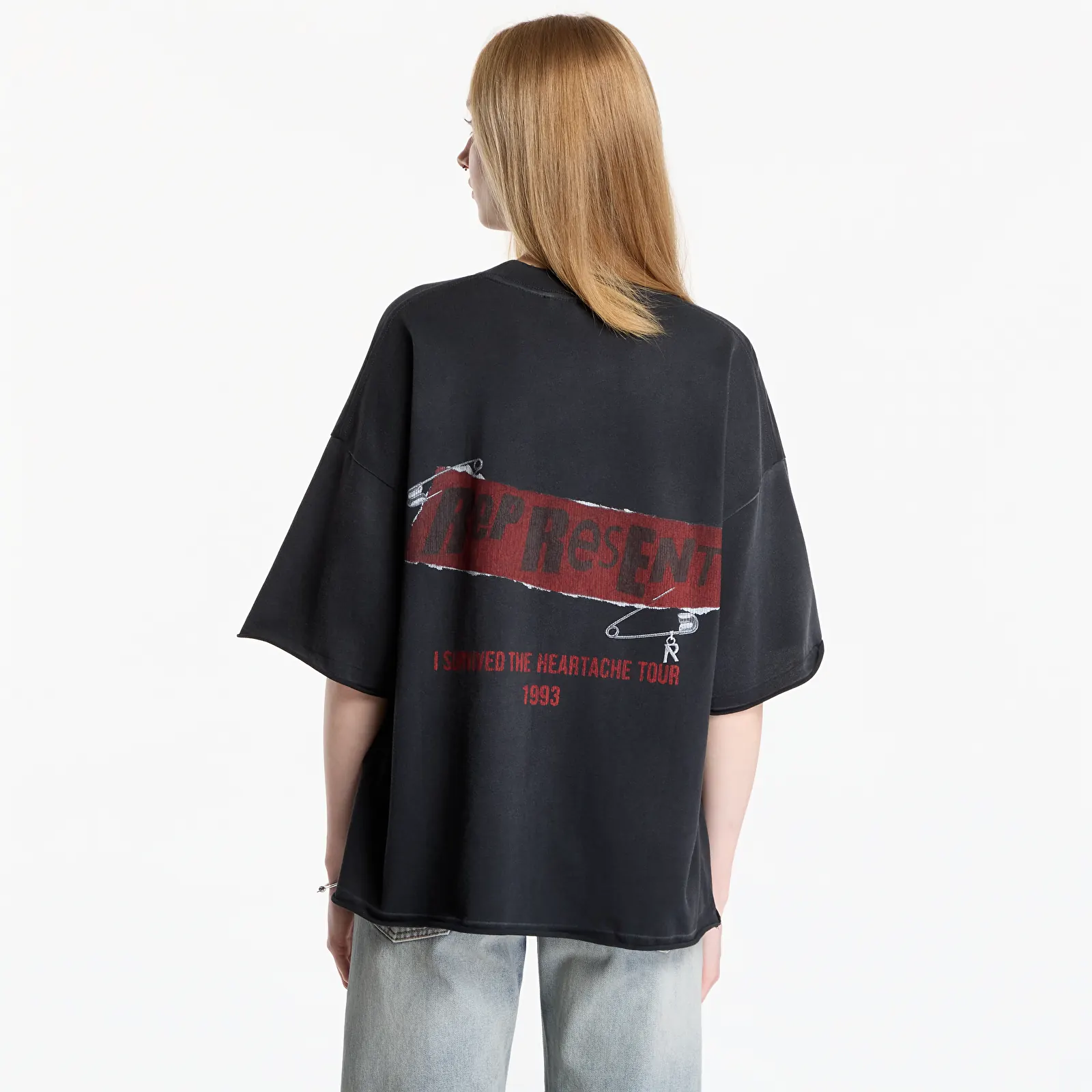 Tricouri  Represent Ransom T-Shirt UNISEX Vintage Black