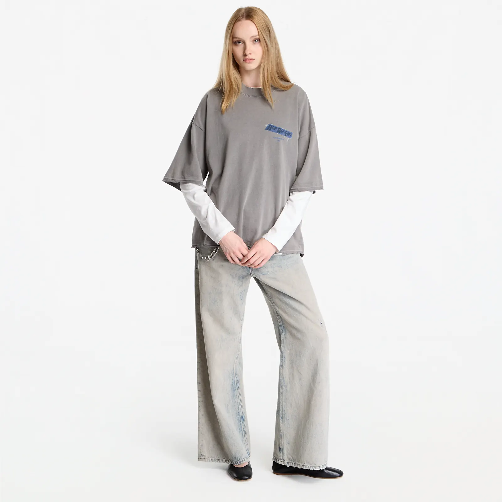 T-shirts Represent Ransom T-Shirt UNISEX Oxidised Grey