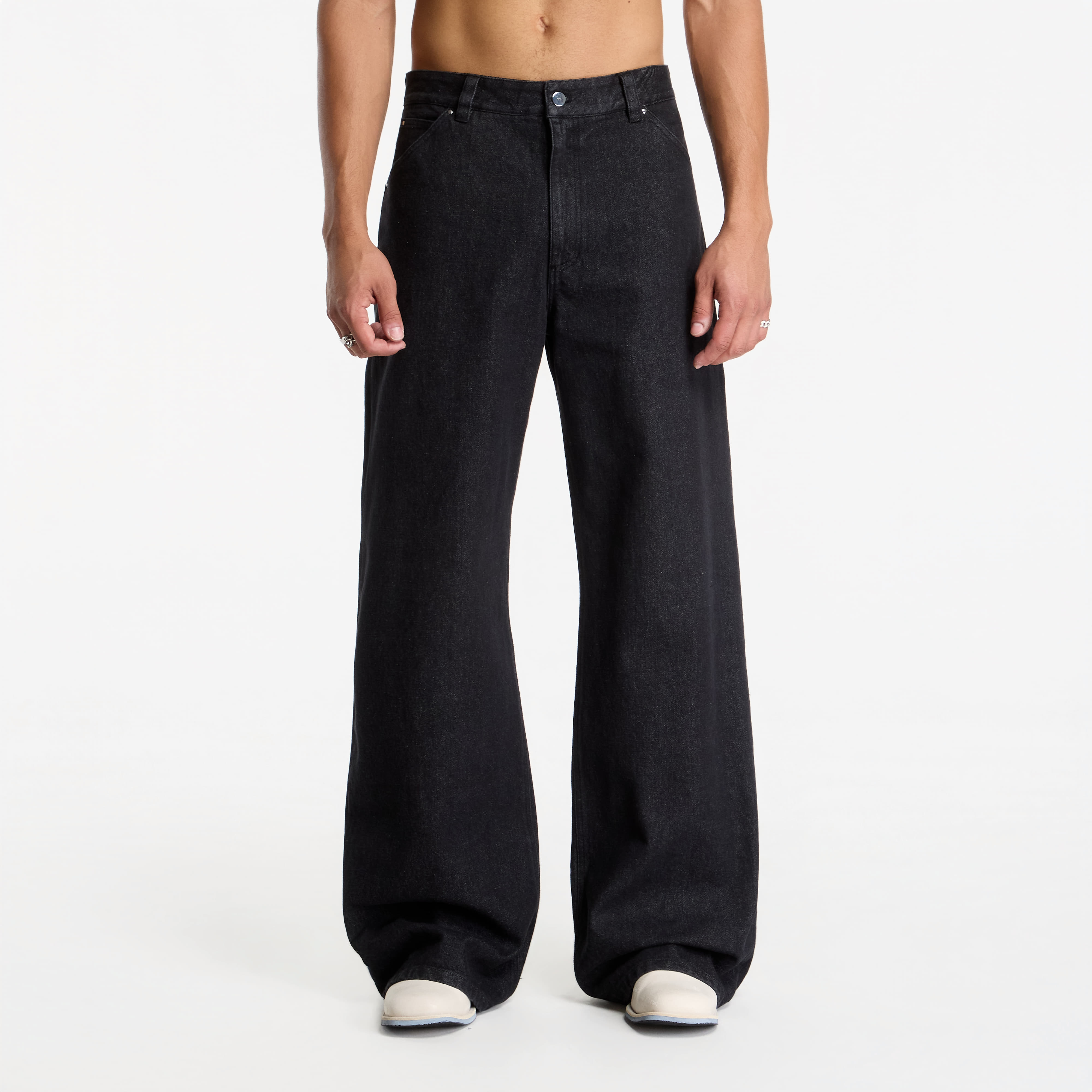 Blugi Heliot Emil Uniform Denim Black 48