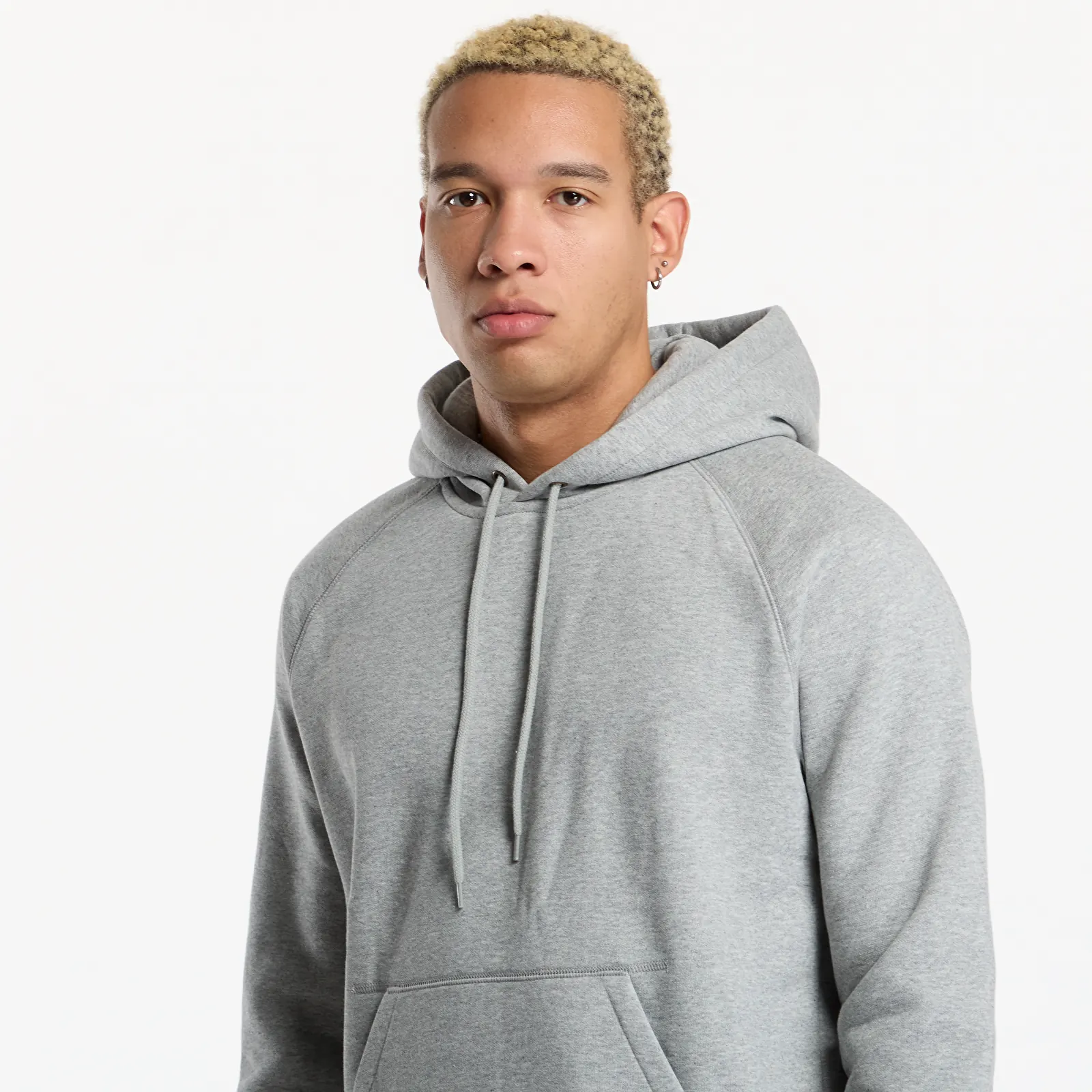 Φούτερ Carhartt WIP Hooded Chase Sweat Grey Heather/ Gold