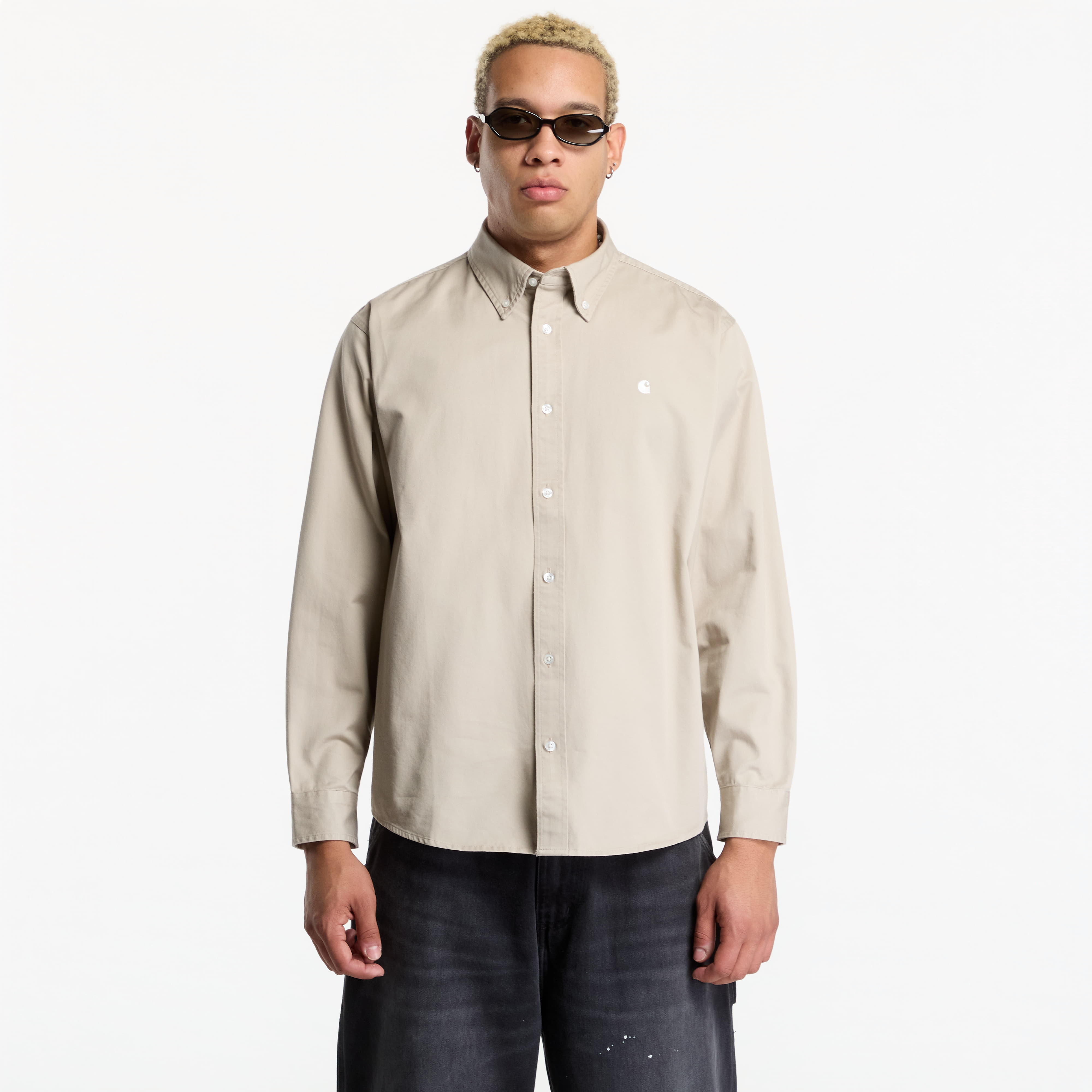 Риза Carhartt WIP L/S OG Madison Shirt UNISEX Fleur De Sel M