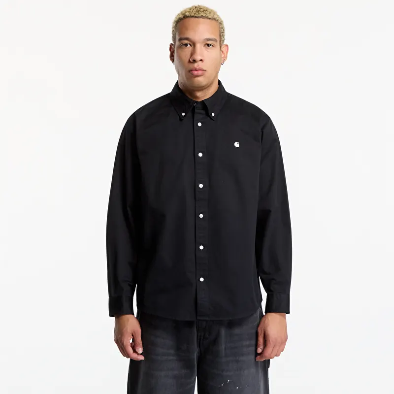 Chemise Carhartt WIP L/S OG Madison Shirt UNISEX Black