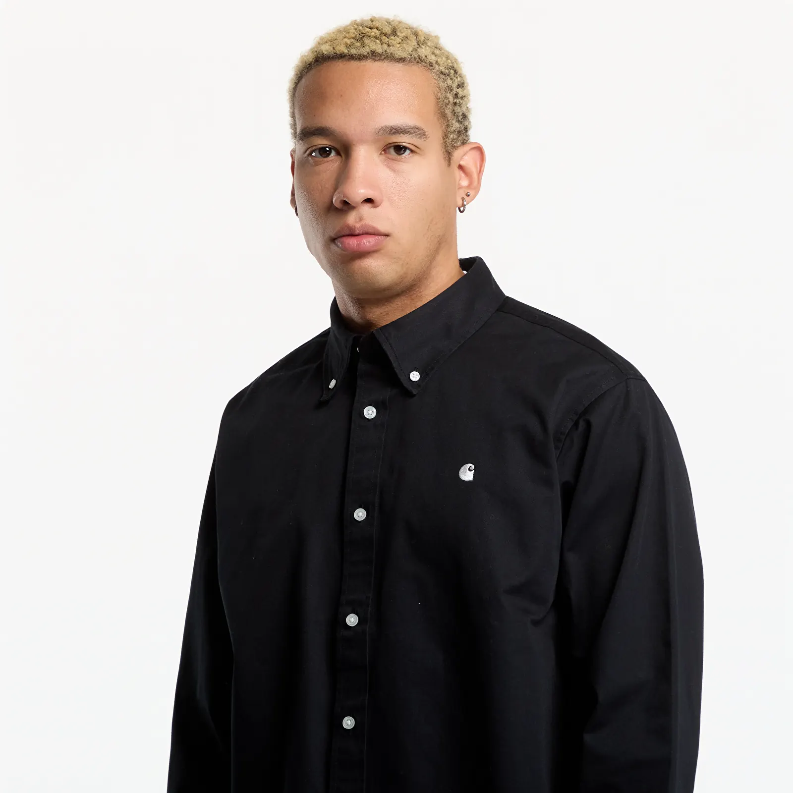Chemises Carhartt WIP L/S OG Madison Shirt UNISEX Black