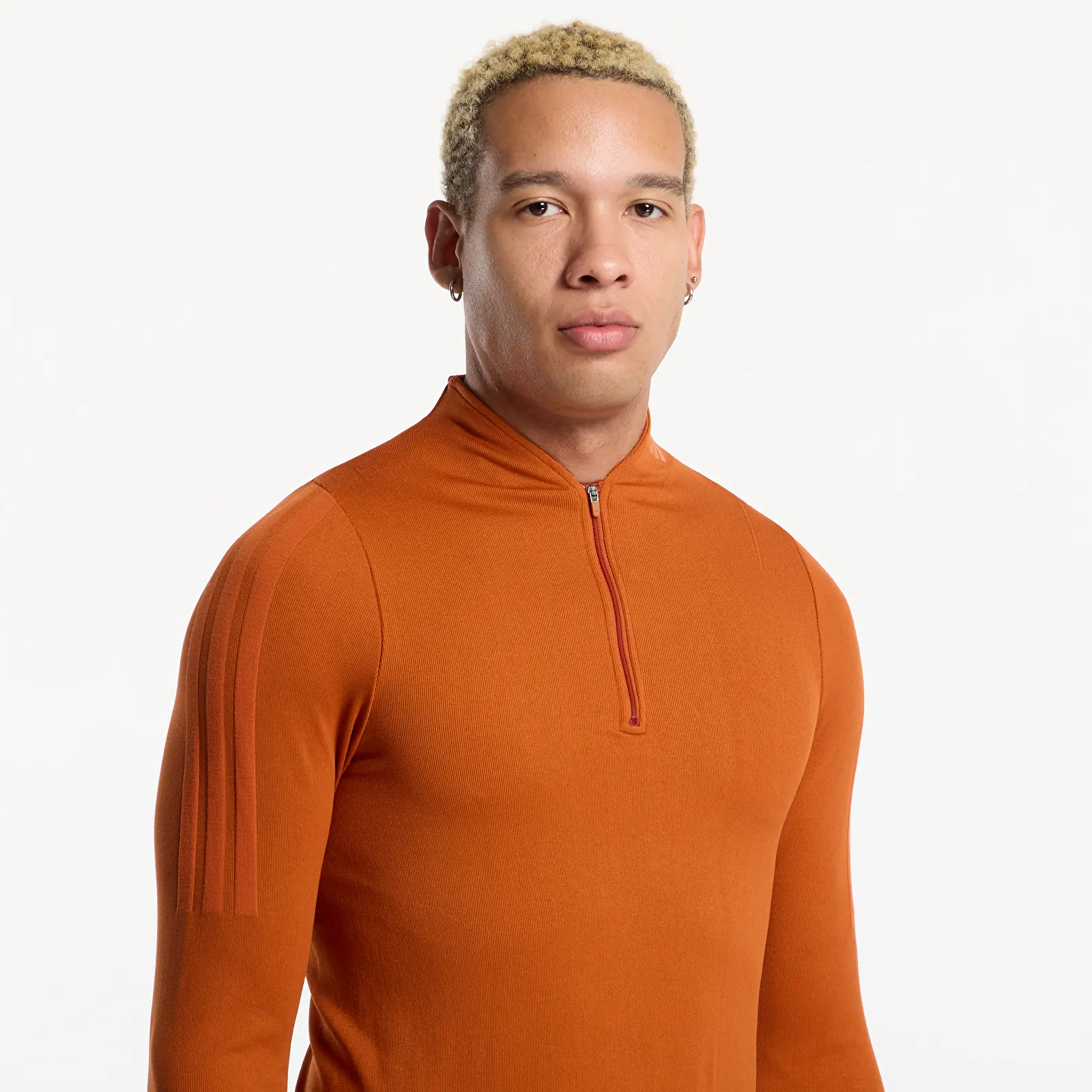 T-shirts adidas x entire studios Uniform Flatknit Long sleeve Fox Red