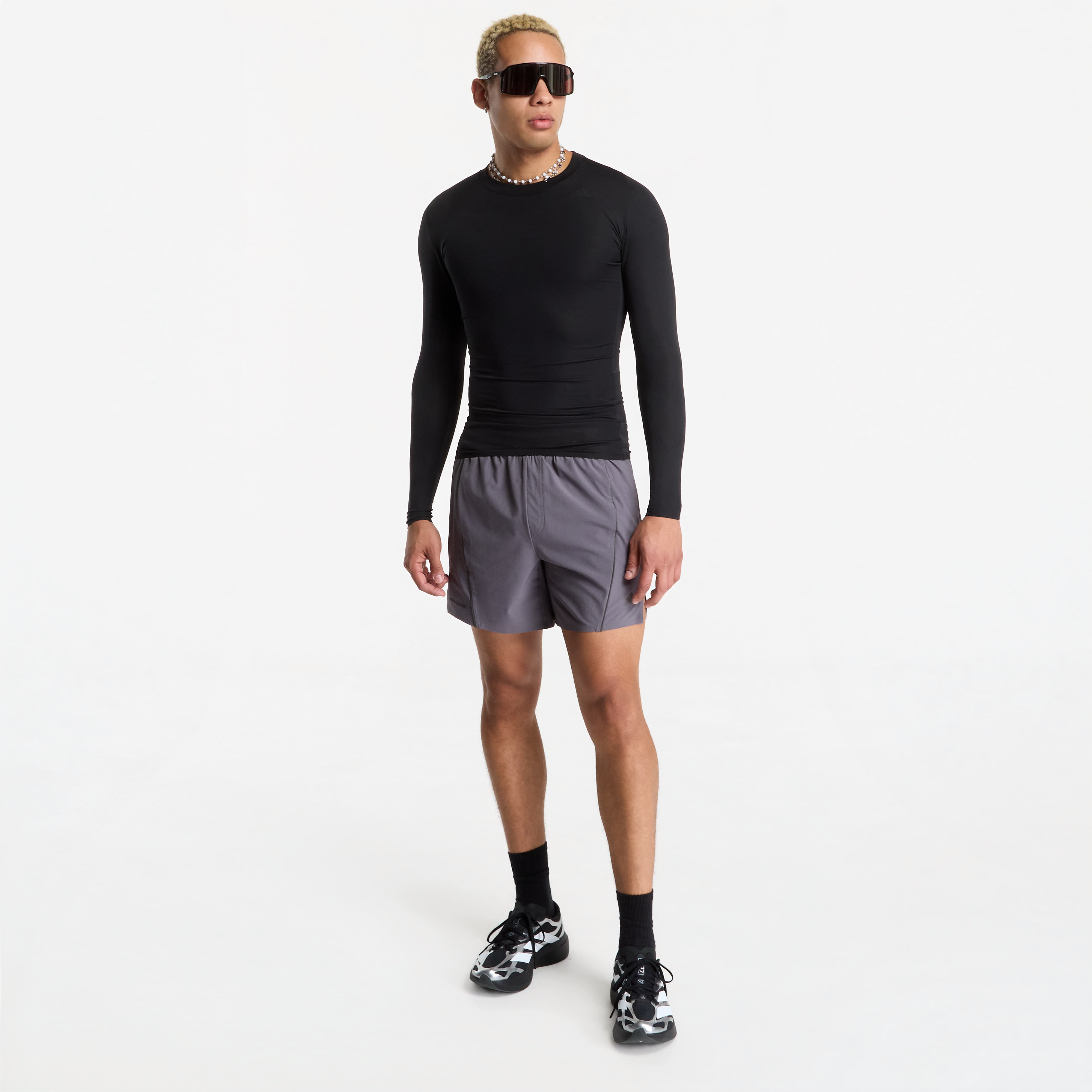 Тениска adidas x entire studios Techfit Training Long sleeve Black S