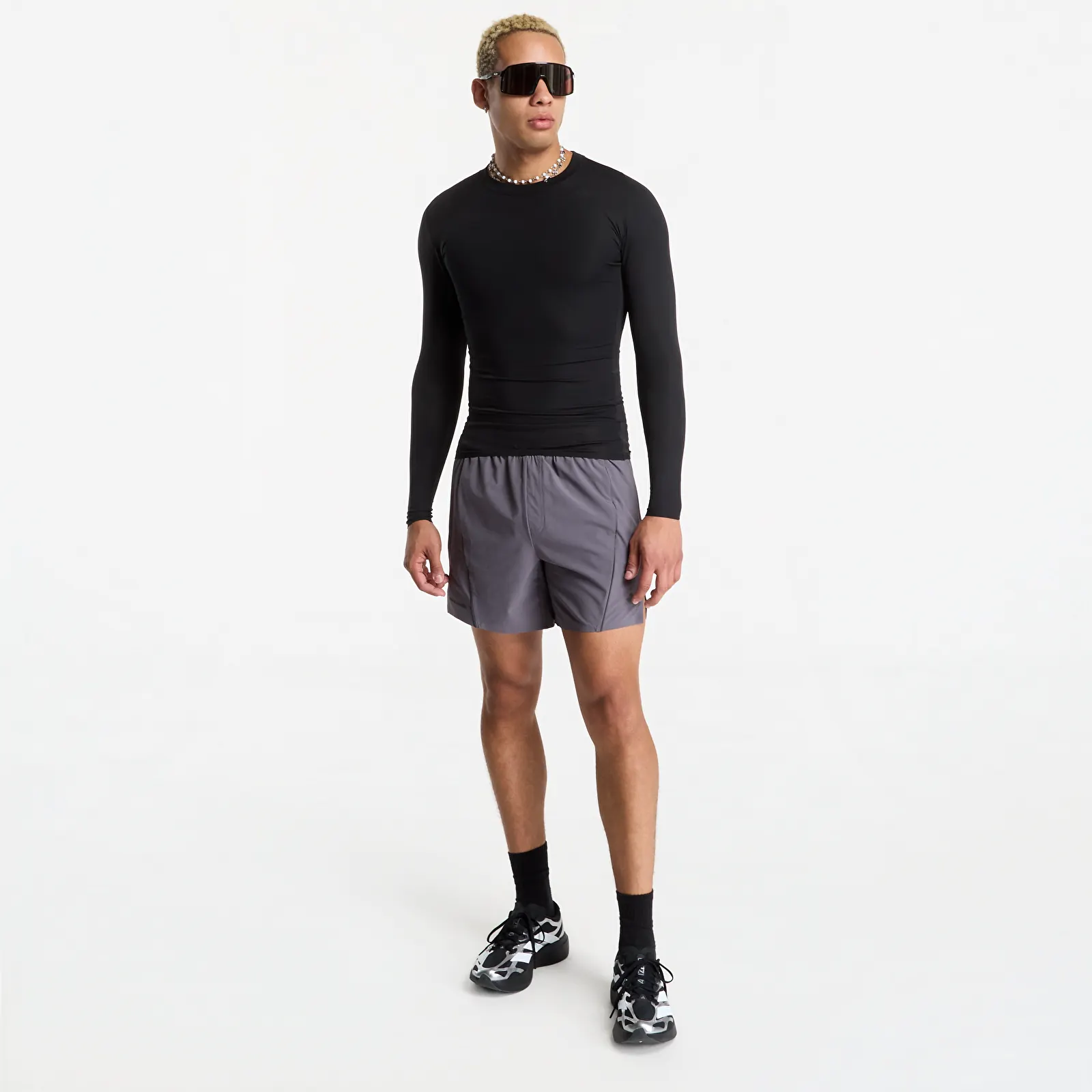 T-shirts adidas x entire studios Techfit Training Long sleeve Black