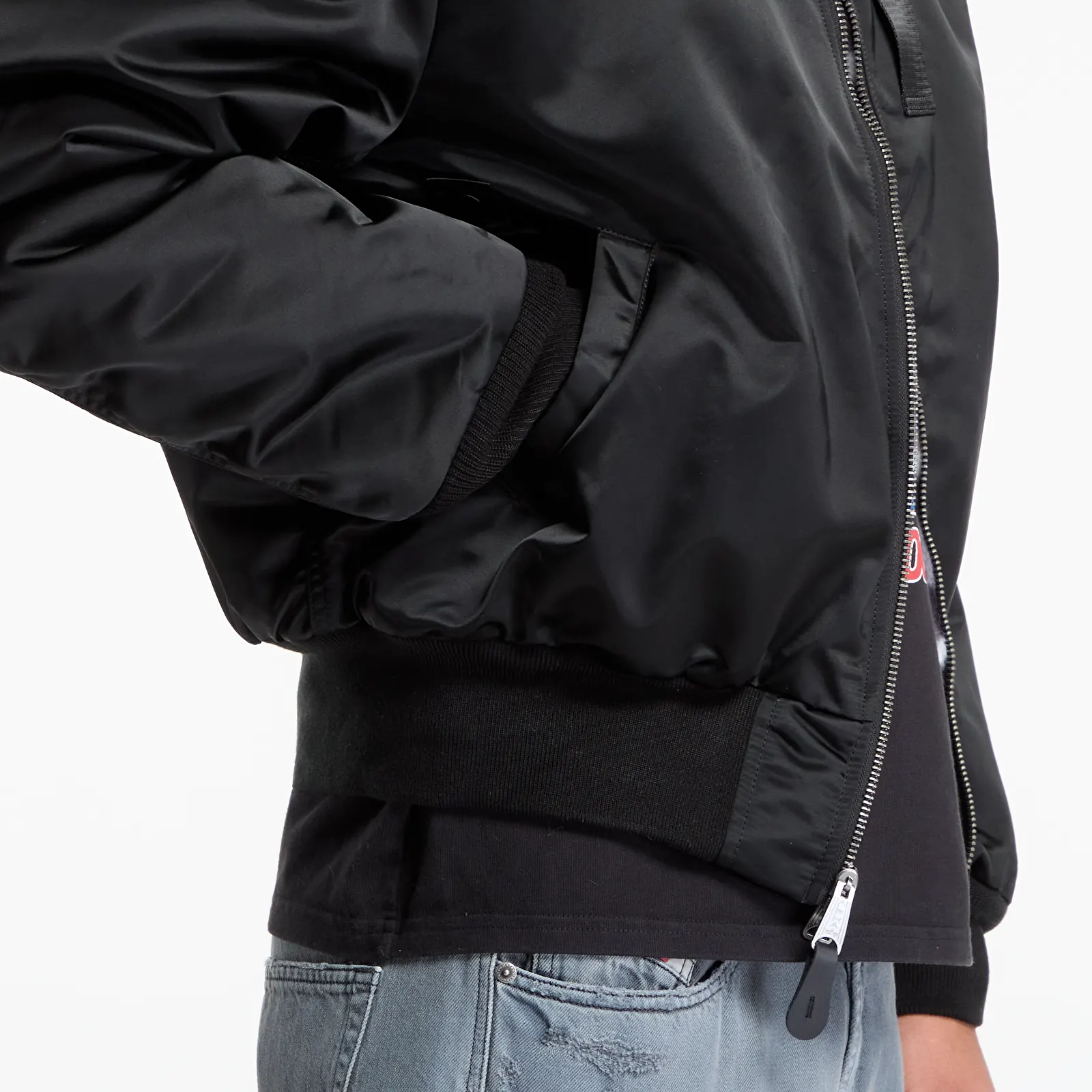 Bomber Jackets Alpha Industries B-15 Reversible II UV Black