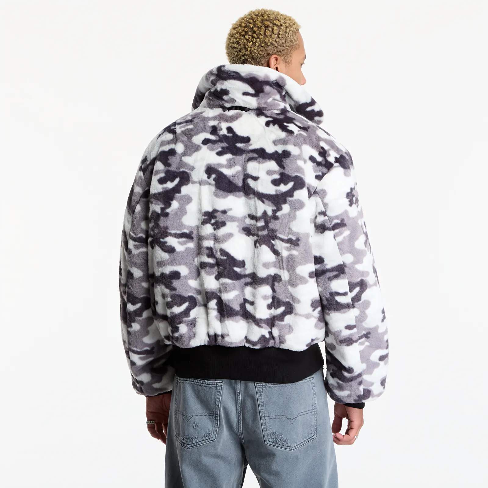Bomber Jackets Alpha Industries B-15 Reversible II UV Black