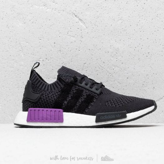 Nmd black purple shop